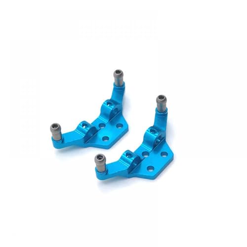 IVLAZLRG Metallschockdämpferlenker Lenkbecher und Swing Arm -Upgrade kompatibel mit P929 P939 K979 K989 K999 K969 1/28 RC -Auto Ersatzteile(Blue) von IVLAZLRG