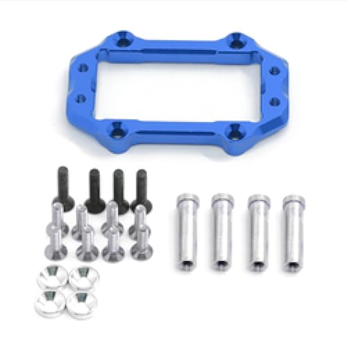 IVLAZLRG Metallservo -Mount kompatibel mit 1/8 -RC -Autos im Maßstab, einschließlich Ausgestoßener Talion 6s -Teile(Blue) von IVLAZLRG