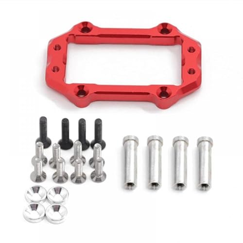 IVLAZLRG Metallservo -Mount kompatibel mit 1/8 -RC -Autos im Maßstab, einschließlich Ausgestoßener Talion 6s -Teile(Red) von IVLAZLRG