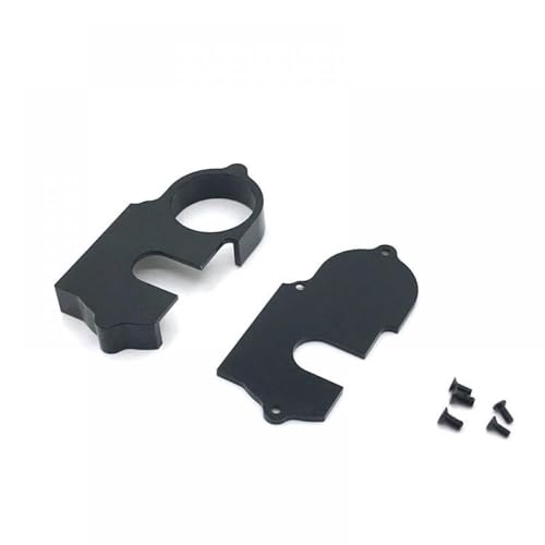 IVLAZLRG Metallstaubabdeckung kompatibel mit RC -Cars Gear Upgrade 1/14 144010 144001 144002 1/12 124016 124017 124018 124019(Black) von IVLAZLRG