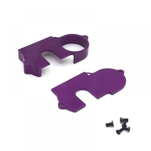 IVLAZLRG Metallstaubabdeckung kompatibel mit RC -Cars Gear Upgrade 1/14 144010 144001 144002 1/12 124016 124017 124018 124019(Violet) von IVLAZLRG