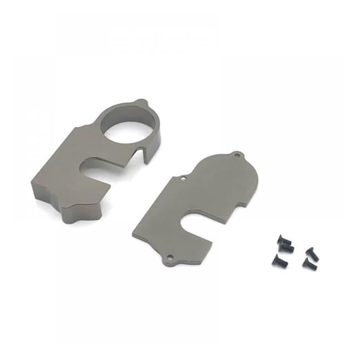 IVLAZLRG Metallstaubabdeckung kompatibel mit RC -Cars Gear Upgrade 1/14 144010 144001 144002 1/12 124016 124017 124018 124019(White) von IVLAZLRG