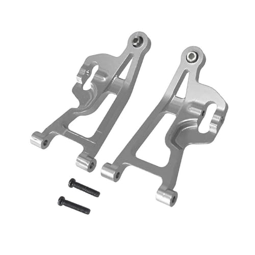IVLAZLRG Metallteile kompatibel mit Hyper GO MJBRONCH/14 Fernbedienungsauto vorderen Oberarm -Upgrade -Zubehör 14209 14210(Silver) von IVLAZLRG