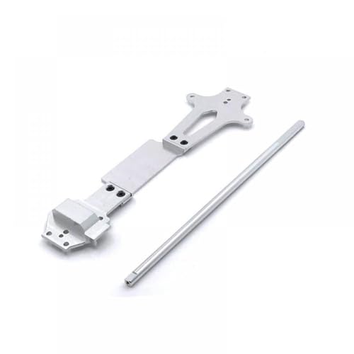 IVLAZLRG RC-Auto-Upgrade-Teile für 144001 144002 Metallmodifikation im zweiten Stock und zentrale Antriebswelle Mehrfarbenkompatibilität(Silver) von IVLAZLRG