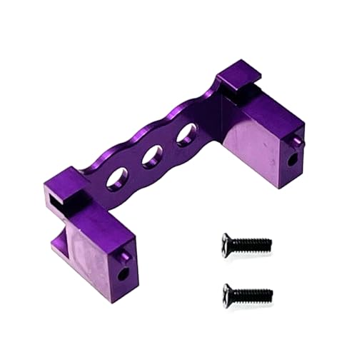 IVLAZLRG RC-Auto-Upgrade-Zubehör Lenkgetriebe Fixe Basi(Purple) von IVLAZLRG