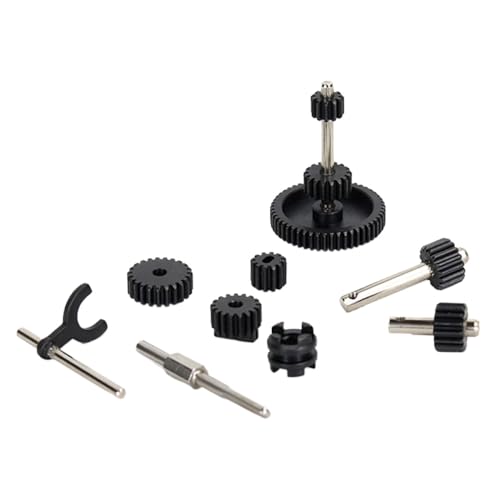 IVLAZLRG Stahlgetriebe Getriebegetriebe Set kompatibel mit LD-P06 LD P06 UNIMOG 1/12 RC-Auto-Upgrade-Teilezubehör IVLAZLRG Stahlgetriebe Getriebegetriebe Set kompatibel mit LD-P06 LD P06 UNIMOG 1/12 RC-Auto-Upgrade-Teilezubehör von IVLAZLRG