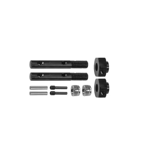 IVLAZLRG Stahluniversalverbindungsantriebswelle Stubachse Overdrive -Zahnrad für 1/10 RC Crawler Rigs kompatibel mit UTB10 -Upgrade(Stub Axle 2pcs) von IVLAZLRG