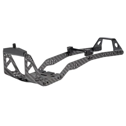 IVLAZLRG Universal Carbon Chassis und Link für Portalachse ESC- und Servoplattenkompatibilität(Chassis Kit) von IVLAZLRG