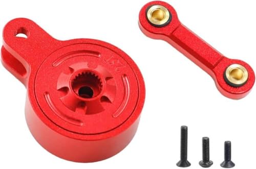 IVLAZLRG Universal kompatible Servo -Sparerarm für 1/10 4WD 3S 4S festgelegtes Linklenker Lenkung Servo -Saver in 23T- oder 25T -Optionen erhältlich(23T Red) von IVLAZLRG