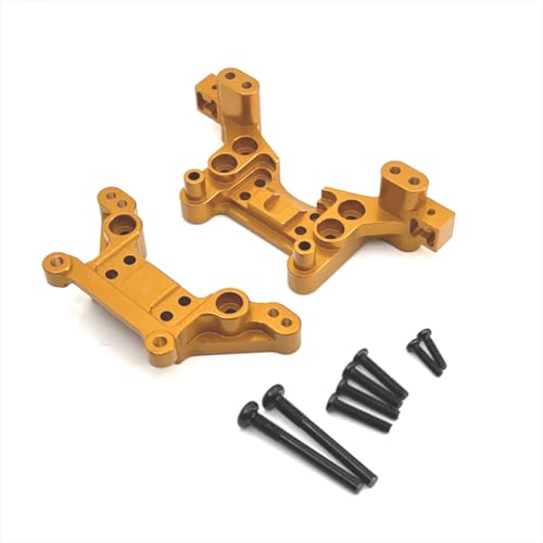 IVLAZLRG Upgrade der Metall -Front -Suspension für RC -Autoteile kompatibel mit Meijiaxin 1/16 Modelle 16207 16208 16209 16210 H16(Yellow) von IVLAZLRG