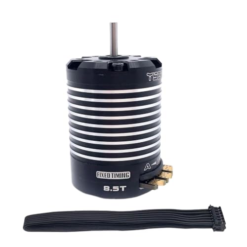 IVLAZLRG Ysido 540 8.5T 10.5T 13,5T -Motor und 100A ESC -sensorierte bürstenlose Kombination mit 3,175 mm Welle für kompatible 1/10 1/12 RC -Drift -Autos(540 Cheetah 8.5T) von IVLAZLRG