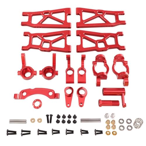 IVLAZLRG ZD Racing DBX-10 1/10 Fernbedienungsauto kompatible Metall-Upgrade Teil Rocker Arm Lenksgruppe Coppler(6-Piece Set R) von IVLAZLRG