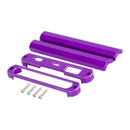 IVLAZLRG bearbeitete Aluminiumlenkradgriffsschutzschutz für NB4 Noble Lite Pro Controller kompatibeles Zubehör(Lower Bracket Purple) von IVLAZLRG