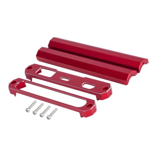 IVLAZLRG bearbeitete Aluminiumlenkradgriffsschutzschutz für NB4 Noble Lite Pro Controller kompatibeles Zubehör(Lower Bracket Red) von IVLAZLRG