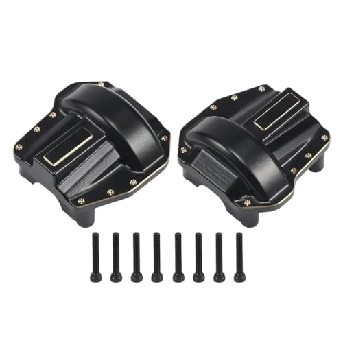 Messinglenkungsknöchel Diff bedeckt Gewichte, die mit 4Ws III AR45P Vanquish F9 Supershafty CP44 -Achse kompatibel sind(Diff Cover 2PCS) von IVLAZLRG