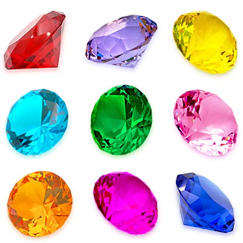 IVLWE [ 10 Stück Großes Kinder Diamant Spielzeug, Edelsteine Set, Piraten Schatzsuche Spielzeug | Ostereifüller | Tauchlehrer | Party-Gefälligkeiten, Geschenk zum Geburtstag/Weihnachten/Ostern IVLWE [ 10 Stück Großes Kinder Diamant Spielzeug, Edelsteine Set, Piraten Schatzsuche Spielzeug | Ostereifüller | Tauchlehrer | Party-Gefälligkeiten, Geschenk zum Geburtstag/Weihnachten/Ostern von IVLWE