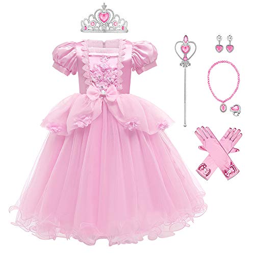 IWEMEK Mädchen Aschenputtel Kostüm Cinderella Prinzessin Kleid + Zubehör Märchen Cosplay Halloween Karneval Kostüme Weihnachten Festkleid Verkleidung Party Outfits #G: Cinderella Set 6-7 Jahre IWEMEK Mädchen Aschenputtel Kostüm Cinderella Prinzessin Kleid + Zubehör Märchen Cosplay Halloween Karneval Kostüme Weihnachten Festkleid Verkleidung Party Outfits #G: Cinderella Set 6-7 Jahre von IWEMEK