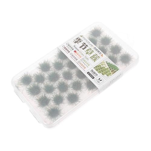 IWOWHERO 1 Satz Modell Sandtisch Rasen Miniaturen Gras Miniaturgras Modellgras Simulationsgras-Miniatur Kleine Grasbüschel Green Plastik von IWOWHERO
