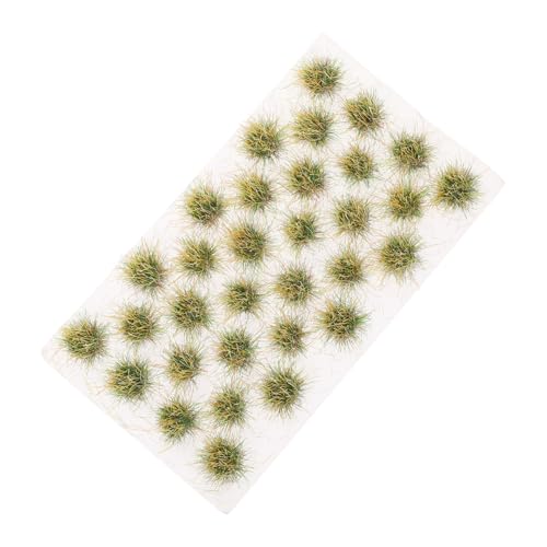 IWOWHERO 1 Satz Modell Sandtisch Rasen Miniaturgras kleine Grasbüschel Modellgras Bastelgras Simulationsgras-Miniatur Grasbüschel Miniatur künstliches Gras zum Basteln Plastik von IWOWHERO