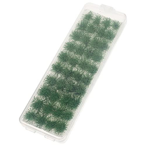 IWOWHERO 1 Schachtel Gras-Modell kunstgras kunstgräser DIY Modellbau Micro Plants Tischspiele Minigras gefälschte Cluster-Grasbüschel Statisches Grasbüschelmodell Kunstrasen-Cluster Plastik von IWOWHERO