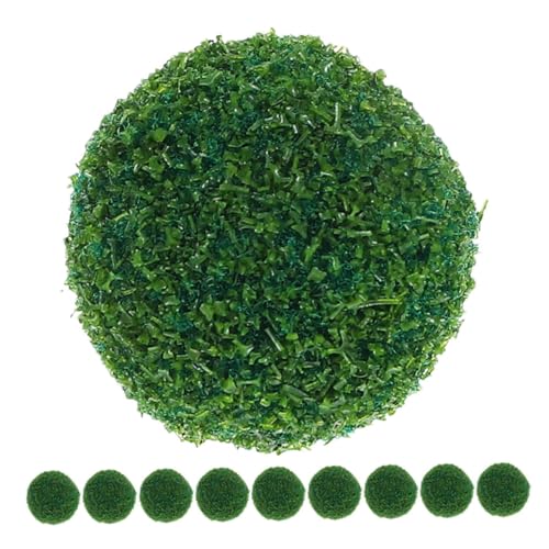 IWOWHERO 10 Stück Kunstgrasbälle: Künstliche Feen-Topiary-pflanzenbälle Zum Basteln, Sandtisch, Miniaturgarten, Puppenhauszubehör, Diorama-zubehör, DIY-Dekoration S IWOWHERO 10 Stück Kunstgrasbälle: Künstliche Feen-Topiary-pflanzenbälle Zum Basteln, Sandtisch, Miniaturgarten, Puppenhauszubehör, Diorama-zubehör, DIY-Dekoration S von IWOWHERO