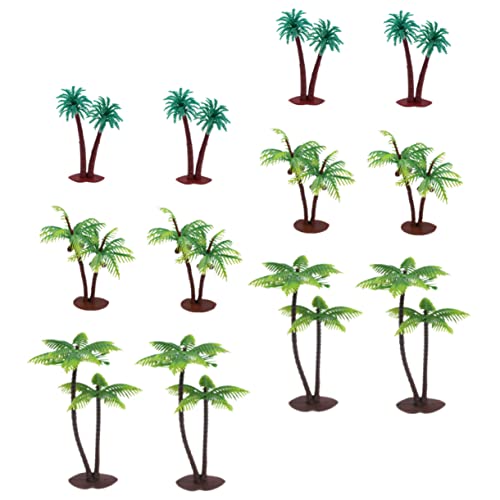 IWOWHERO 12 Stück Kokosnussbaum-Modell kunstplflanze Artificial Plant fee gartendeko Simulation Landschaftsmodelle selber Machen lebensechtes Miniatur-Palmenmodell Plastik IWOWHERO 12 Stück Kokosnussbaum-Modell kunstplflanze Artificial Plant fee gartendeko Simulation Landschaftsmodelle selber Machen lebensechtes Miniatur-Palmenmodell Plastik von IWOWHERO