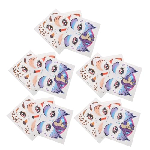 IWOWHERO 15 Stück Fuchs Giraffe Einhorn Schimmernde Gesichtspatches für Party Make Up Halloween Kostüm Einfache Entfernung Hautfreundlich IWOWHERO 15 Stück Fuchs Giraffe Einhorn Schimmernde Gesichtspatches für Party Make Up Halloween Kostüm Einfache Entfernung Hautfreundlich von IWOWHERO