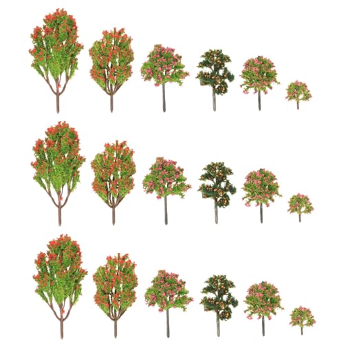 IWOWHERO 18 Stück Mikrolandschaftssimulationsbaum Miniaturlandschaft drinnen gemischte Modellbaum-Zugbäume immergrün Artificial Tree Miniaturbäume Bäume Mini-Landschaftsmodell Plastik IWOWHERO 18 Stück Mikrolandschaftssimulationsbaum Miniaturlandschaft drinnen gemischte Modellbaum-Zugbäume immergrün Artificial Tree Miniaturbäume Bäume Mini-Landschaftsmodell Plastik von IWOWHERO