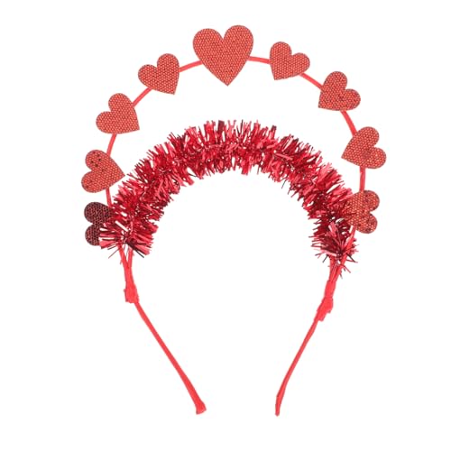 IWOWHERO 1Stück Valentinstag Haarband mit für Damen Stylisches Accessoire für Partys Geeignet für Erwachsene Perfektes Kostümzubehör für Romantische Anlässe von IWOWHERO