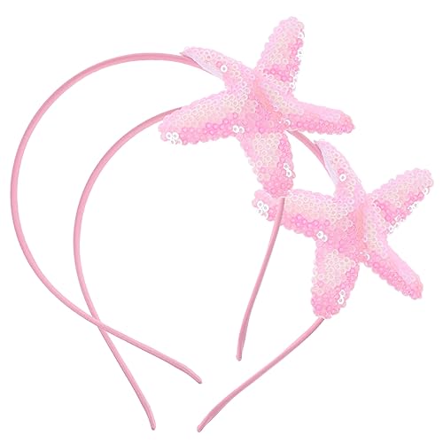 IWOWHERO 2 Stck Glitzerndes Seestern Stirnband für Mädchen Pailletten Haarschmuck Leicht Tragbar für Geburtstag Party Strand Foto Requisiten IWOWHERO 2 Stck Glitzerndes Seestern Stirnband für Mädchen Pailletten Haarschmuck Leicht Tragbar für Geburtstag Party Strand Foto Requisiten von IWOWHERO