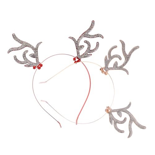 IWOWHERO 2 Stück Weihnachtliche Hirschgeweih Haarreifen mit Strasssteinen Kreative Festival Kopfbedeckung für Party Geburtstag Weihnachten Robust und Fein Verarbeitet IWOWHERO 2 Stück Weihnachtliche Hirschgeweih Haarreifen mit Strasssteinen Kreative Festival Kopfbedeckung für Party Geburtstag Weihnachten Robust und Fein Verarbeitet von IWOWHERO