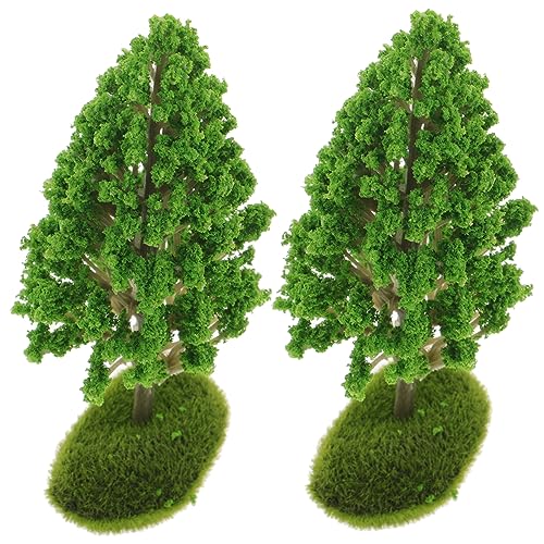 IWOWHERO 2Stücke Miniaturbaum Realistische Modellbäume für DIY Hochwertiges Kunststoffmaterial für Sandtisch Dekoration und Mikro Landschaften IWOWHERO 2Stücke Miniaturbaum Realistische Modellbäume für DIY Hochwertiges Kunststoffmaterial für Sandtisch Dekoration und Mikro Landschaften von IWOWHERO
