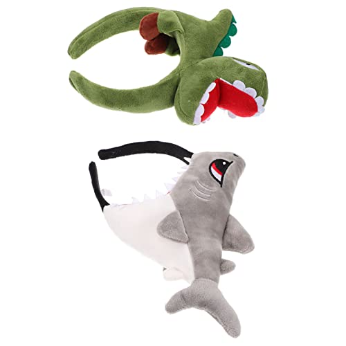 IWOWHERO 2Stücke Tierform Haarbänder für Haarschmuck Dinosaurier Design für Kostümpartys Karneval und Fotoshootings Kuscheltier Kopfbedeckung IWOWHERO 2Stücke Tierform Haarbänder für Haarschmuck Dinosaurier Design für Kostümpartys Karneval und Fotoshootings Kuscheltier Kopfbedeckung von IWOWHERO
