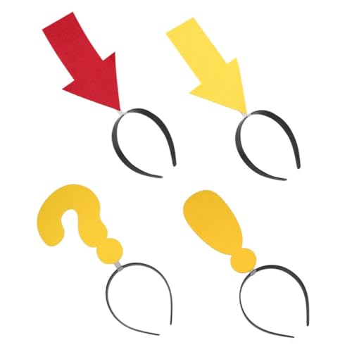 IWOWHERO 4 Stück Lustige Foto Requisiten für Geburtstagsfeiern Haaraccessoires für Themenveranstaltungen Auffällige Kostüm Haarbänder IWOWHERO 4 Stück Lustige Foto Requisiten für Geburtstagsfeiern Haaraccessoires für Themenveranstaltungen Auffällige Kostüm Haarbänder von IWOWHERO