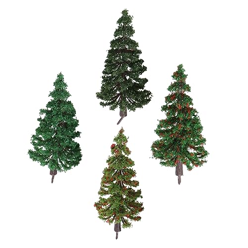 IWOWHERO 4 Stück Sandtabellenmodellzubehör Sandkasten Miniatur Weihnachts-mini-Baum Tischplatte Mini-modellbaum Maßstabsgetreue Modellbäume Mini -Baum Mini-landschaftsbaum Baummodell Nylon IWOWHERO 4 Stück Sandtabellenmodellzubehör Sandkasten Miniatur Weihnachts-mini-Baum Tischplatte Mini-modellbaum Maßstabsgetreue Modellbäume Mini -Baum Mini-landschaftsbaum Baummodell Nylon von IWOWHERO