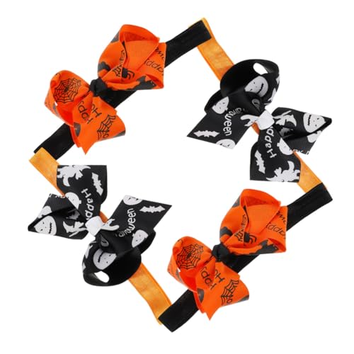 IWOWHERO 4 Stück Teiliges Halloween Stirnband mit Kreativen Schleifen Elastische Atmungsaktive Haarschmuck für Junge Mädchen und Mädchen Leichtes Sicheres Kopfband für Kostüm und Party IWOWHERO 4 Stück Teiliges Halloween Stirnband mit Kreativen Schleifen Elastische Atmungsaktive Haarschmuck für Junge Mädchen und Mädchen Leichtes Sicheres Kopfband für Kostüm und Party von IWOWHERO
