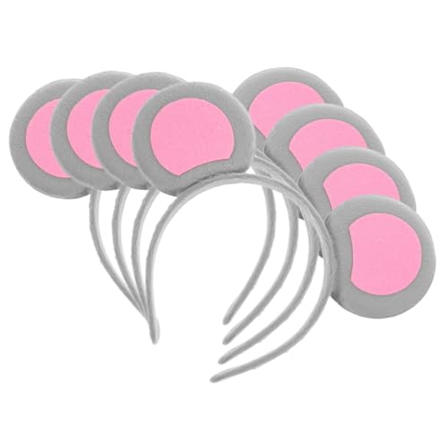 IWOWHERO 4 Stück Teiliges Mausohren Haarband für Damen Lustiges Tierohren Stirnband Vielseitig für Halloween Cosplay Kostüm Party Bequemes Stoffmaterial Langlebig und Formbeständig IWOWHERO 4 Stück Teiliges Mausohren Haarband für Damen Lustiges Tierohren Stirnband Vielseitig für Halloween Cosplay Kostüm Party Bequemes Stoffmaterial Langlebig und Formbeständig von IWOWHERO