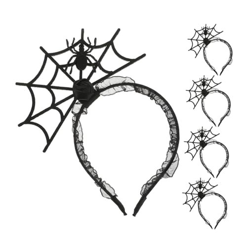 IWOWHERO 5 Stück Haarbänder Spinne Halloween Teufel Party Hoops Kostüm Zubehör Kopf Festival Haar Für Stirnband Web Up Kopfschmuck Stirnbänder Kleid Kopfbedeckung Lustig Cosplay IWOWHERO 5 Stück Haarbänder Spinne Halloween Teufel Party Hoops Kostüm Zubehör Kopf Festival Haar Für Stirnband Web Up Kopfschmuck Stirnbänder Kleid Kopfbedeckung Lustig Cosplay von IWOWHERO