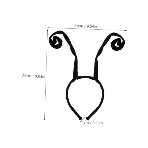 IWOWHERO 8 Stück Teiliges Antennen Haarband Halloween Kopfschmuck DIY Party Haardeko Schwarz Leichte Handhabung für Kostüm und Themenpartys Bühne IWOWHERO 8 Stück Teiliges Antennen Haarband Halloween Kopfschmuck DIY Party Haardeko Schwarz Leichte Handhabung für Kostüm und Themenpartys Bühne von IWOWHERO