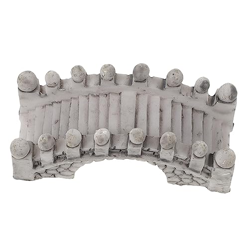 IWOWHERO 8Stücke Teiliges Landschaftsdekorationsset für Fairy Garden Ornamente Resins Brücke Teich Holzsäule DIY Kunsthandwerk Zufällige Stile IWOWHERO 8Stücke Teiliges Landschaftsdekorationsset für Fairy Garden Ornamente Resins Brücke Teich Holzsäule DIY Kunsthandwerk Zufällige Stile von IWOWHERO