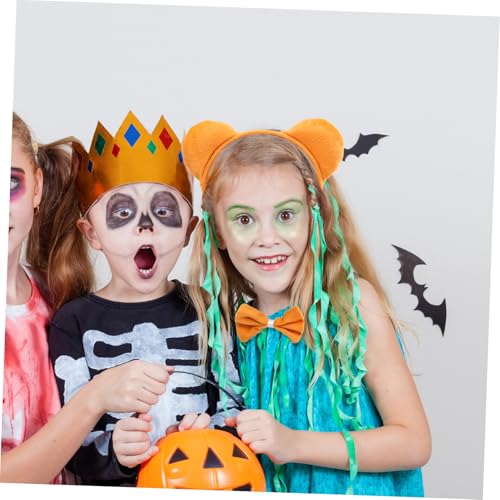 IWOWHERO Braunbärkleid Bärenzubehör Tierkostüm Kinderbärkostümzubehör Bärenstirnband Tierstirnband Cosplay Tierohrbären Niedliches Bärenkostüm Stirnband Stoff von IWOWHERO
