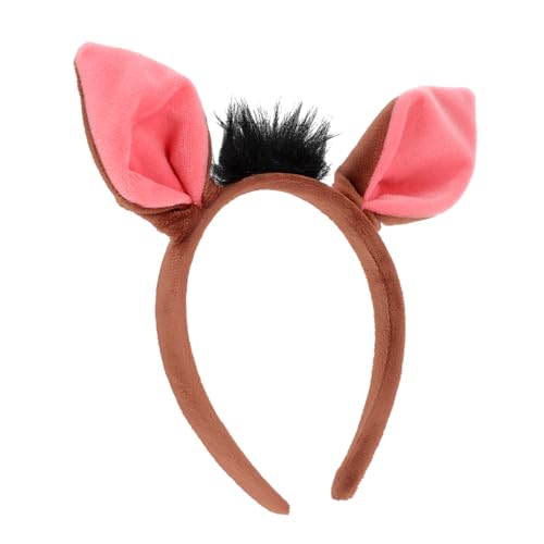 IWOWHERO Cute Warzenschwein Stirnband für Cosplay Kostümzubehör Tierhaarband für Partys und Karneval Themenfeiern und Maskeraden IWOWHERO Cute Warzenschwein Stirnband für Cosplay Kostümzubehör Tierhaarband für Partys und Karneval Themenfeiern und Maskeraden von IWOWHERO