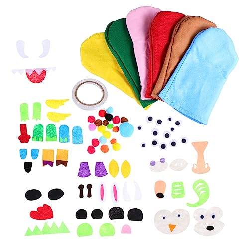 IWOWHERO DIY Handpuppen Bastelset aus Sicherem Filzmaterial Handpuppen Bausatz für Fördert Feinmotorik und Geduld Interaktives Rollenspiel für Mädchen Ab Jahren IWOWHERO DIY Handpuppen Bastelset aus Sicherem Filzmaterial Handpuppen Bausatz für Fördert Feinmotorik und Geduld Interaktives Rollenspiel für Mädchen Ab Jahren von IWOWHERO