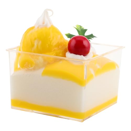 IWOWHERO Fake Cake Decor Realistic Simulations Cupcake Model Faux Dessert Lebensmittelmodelle Für Küchendekor Und Anzeige von IWOWHERO