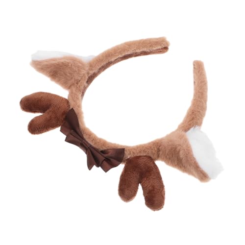 IWOWHERO Flauschiges Hirschohren Haarband Cosplay Haarschmuck Weich Komfortabel Alltagsnutzung Makeup Waschgesicht Zubehör Mädchen Damen von IWOWHERO