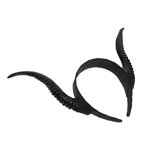 IWOWHERO Gothic Halloween Haarreif mit Teufelshörnern Leichtes Cosplay Kopfschmuck Accessoire für Damen Dekoratives Stirnband für Party und Fotoshootings IWOWHERO Gothic Halloween Haarreif mit Teufelshörnern Leichtes Cosplay Kopfschmuck Accessoire für Damen Dekoratives Stirnband für Party und Fotoshootings von IWOWHERO