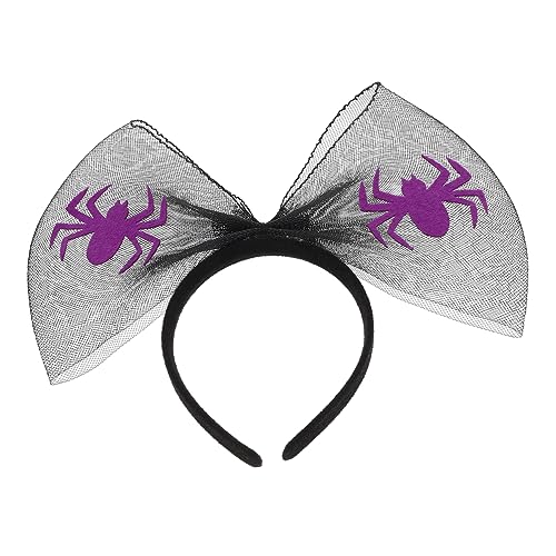 IWOWHERO Halloween Cosplay Haarreif mit Dekorativem Spinnennetz und Schleife Langlebiges Stirnband für Party Bühne und Karneval Modisches Accessoire für Damen IWOWHERO Halloween Cosplay Haarreif mit Dekorativem Spinnennetz und Schleife Langlebiges Stirnband für Party Bühne und Karneval Modisches Accessoire für Damen von IWOWHERO