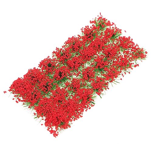 IWOWHERO Künstlicher Blumencluster Für Modellbau Simulationsanlage Vegetation Für Puppenhaus Diorama DIY von IWOWHERO