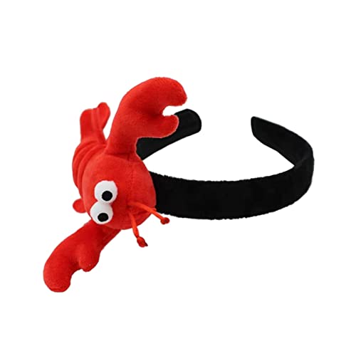 IWOWHERO Lustiges Tier Haarreif Kleiner Roter Hummer Haarband Cartoon Stirnband Für Halloween Party und Alltagsgebrauch IWOWHERO Lustiges Tier Haarreif Kleiner Roter Hummer Haarband Cartoon Stirnband Für Halloween Party und Alltagsgebrauch von IWOWHERO