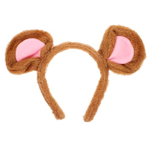 IWOWHERO Maus Stirnband Haarband Kostüm Braune Mausohren Cosplay Mäuseohren Stirnband Rattenohren Charakter Tier Mausohren Haarreif Damen IWOWHERO Maus Stirnband Haarband Kostüm Braune Mausohren Cosplay Mäuseohren Stirnband Rattenohren Charakter Tier Mausohren Haarreif Damen von IWOWHERO